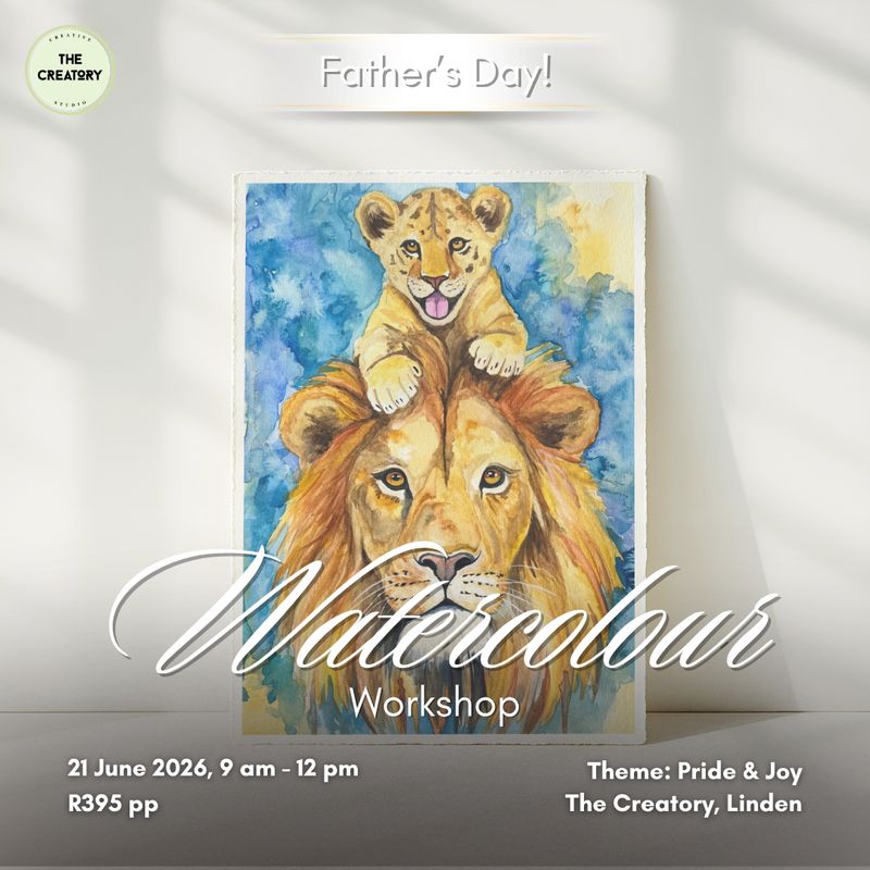 Father's Day Watercolour Workshop: Pride &amp; Joy - 21 June 2026