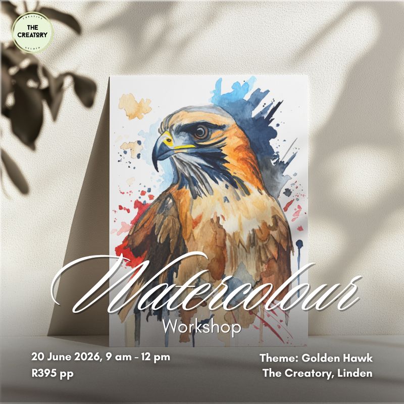 Watercolour Workshop: Golden Hawk - 20 June 2026