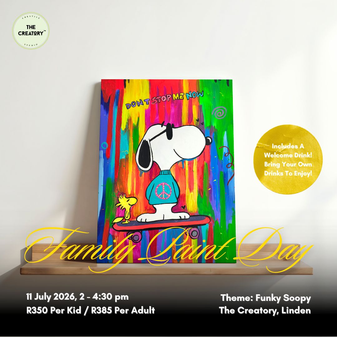 Family Paint Day: Funky Snoopy - 11 July 2026