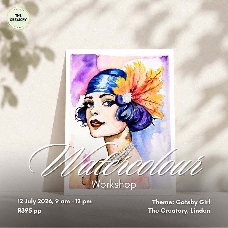 Watercolour Workshop: Gatsby Girl - 12 July 2026