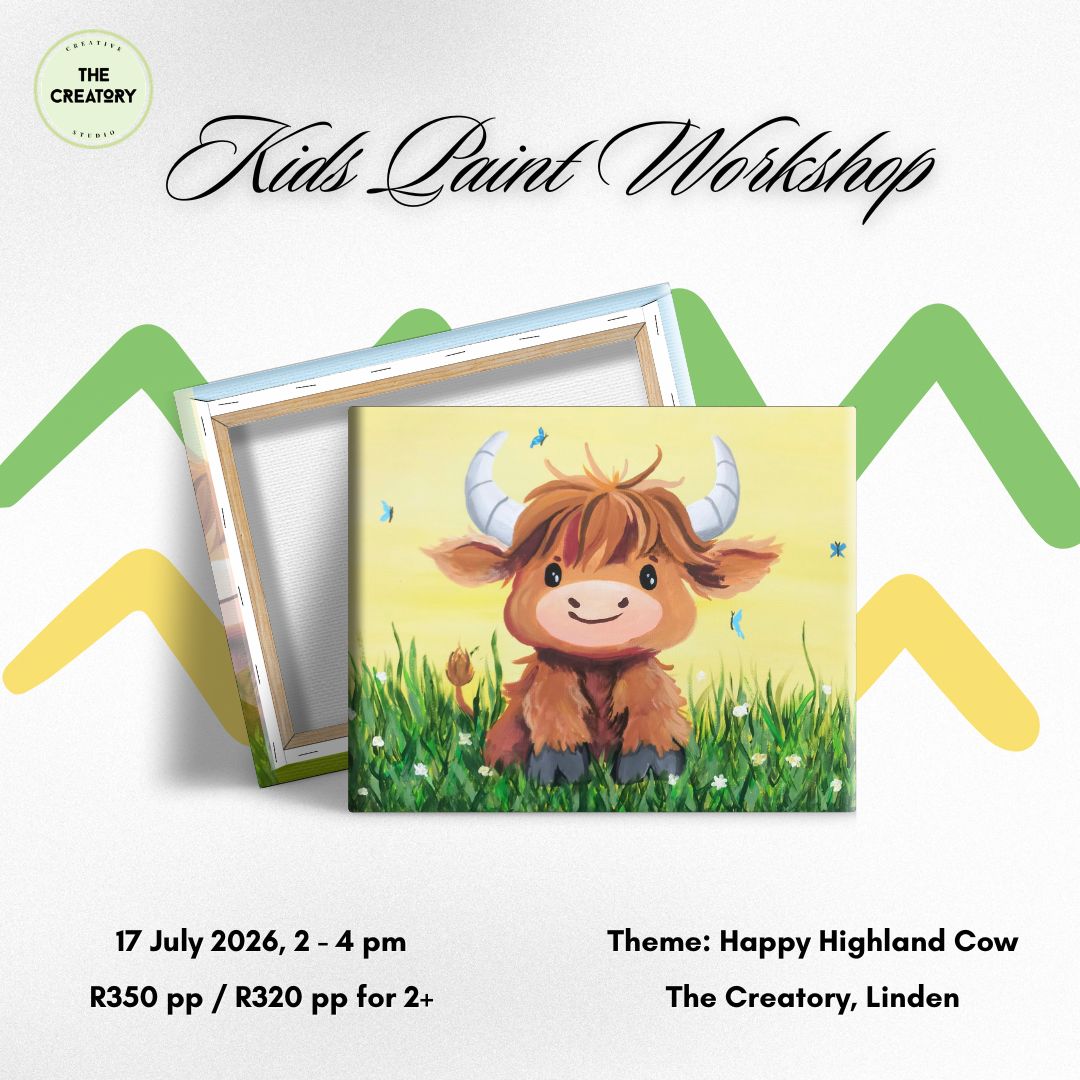 Kids Paint Workshop: Happy Highland Cow - 17 July 2026