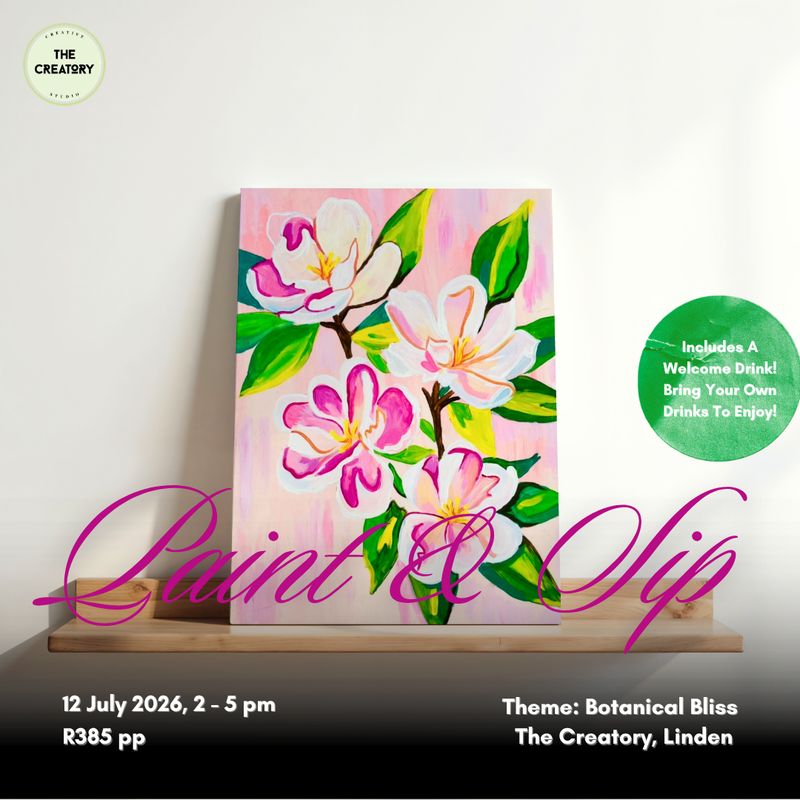 Paint &amp; Sip: Botanical Bliss - 12 July 2026