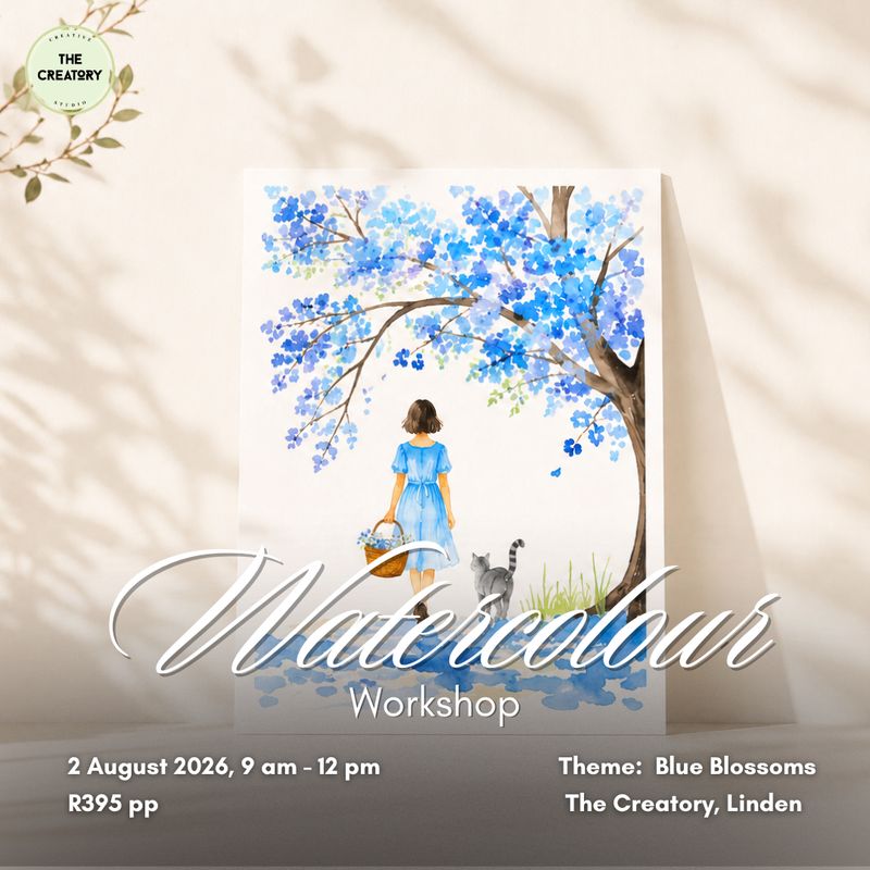 Watercolour Workshop: Blue Blossoms - 2 August 2026