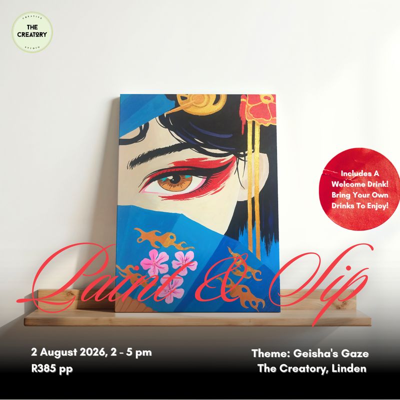 Paint &amp; Sip: Geisha's Gaze - 2 August 2026