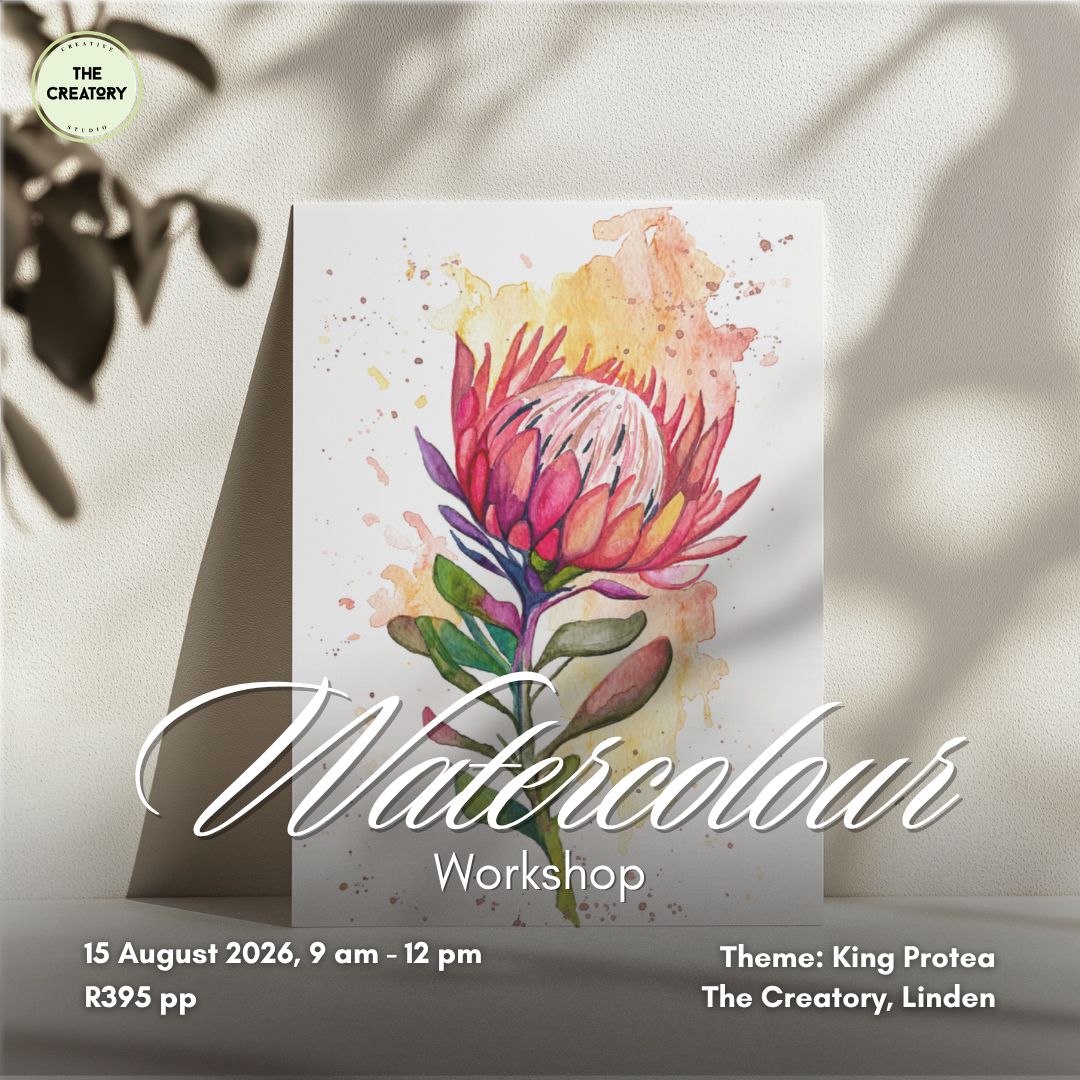 Watercolour Workshop: King Protea - 15 August 2026