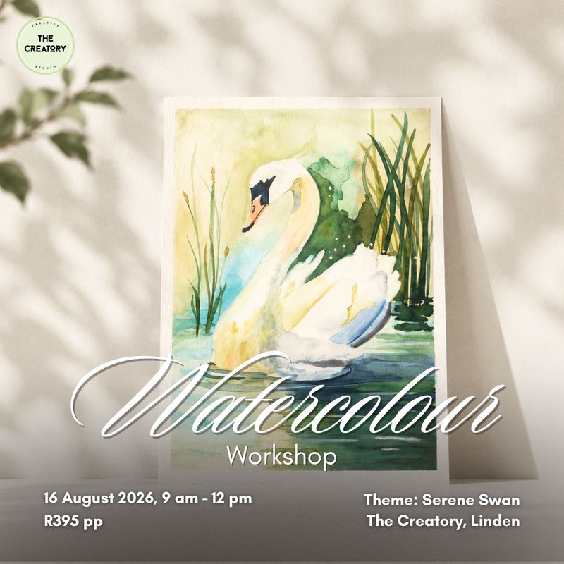 Watercolour Workshop: Serene Swan - 16 August 2026