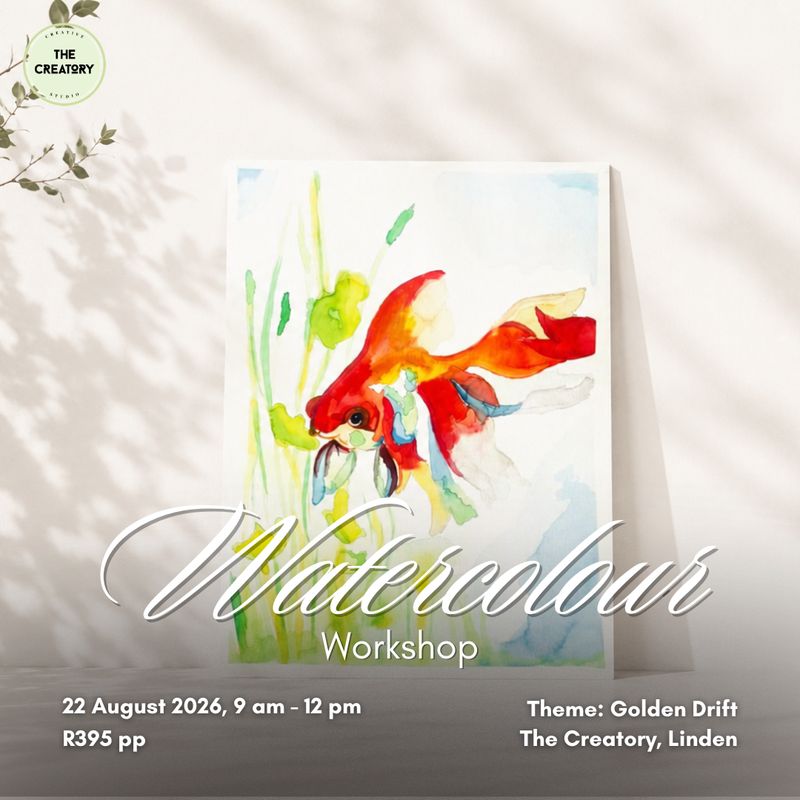 Watercolour Workshop: Golden Drift - 22 August 2026
