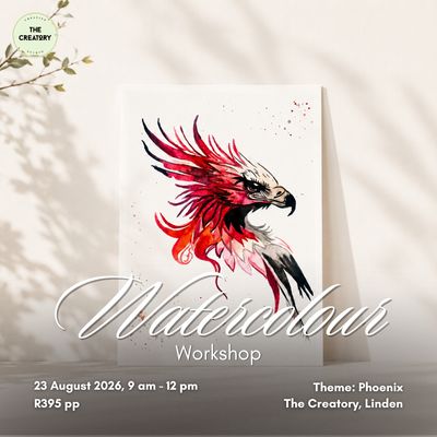 Watercolour Workshop: Phoenix - 23 August 2026