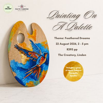 Painting On A Palette: Feathered Dreams - 22 August 2026