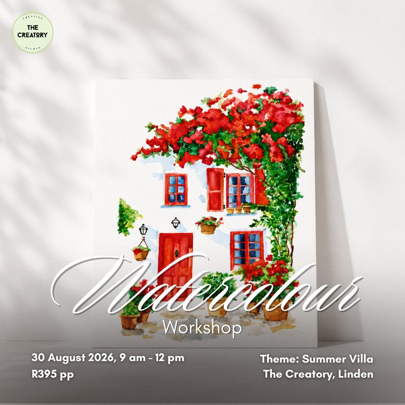 Watercolour Workshop: Summer Villa - 30 August 2026