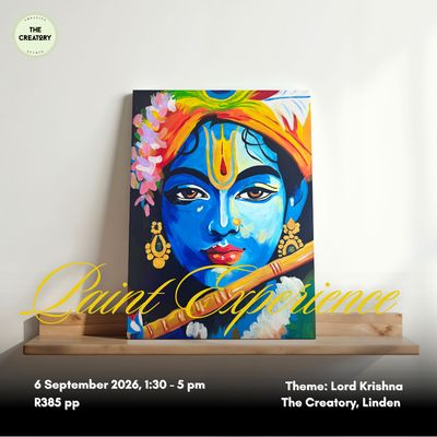Paint Experience: Lord Krishna - 6 September 2026