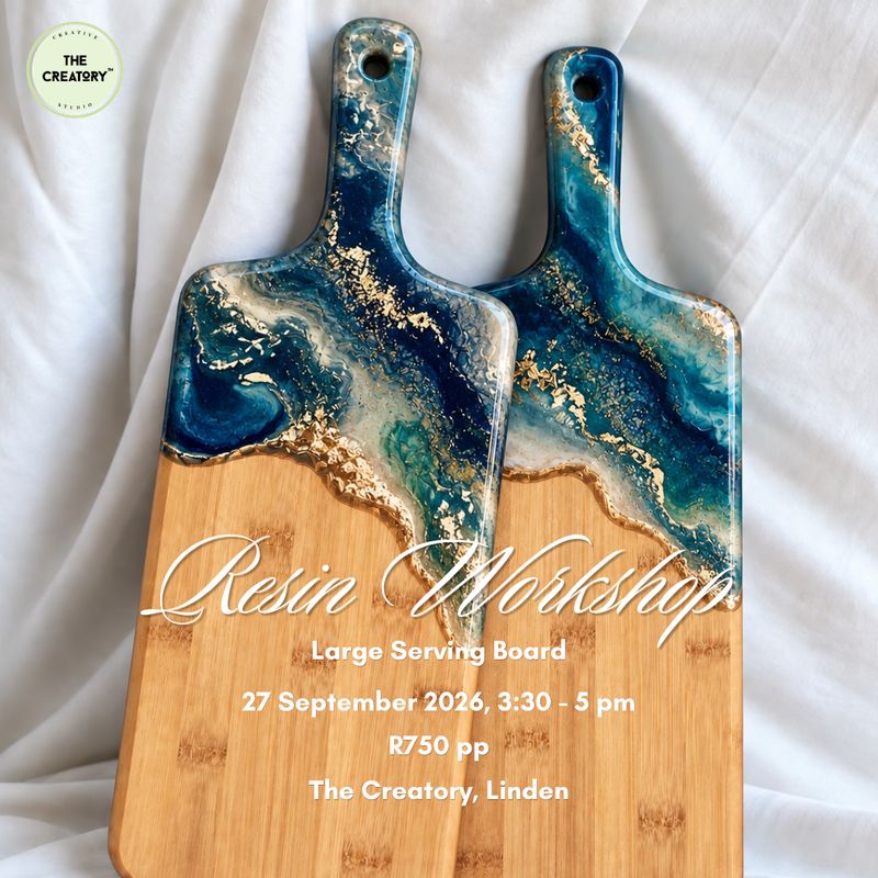Resin Workshop: Large Serving Board - 27 September 2026