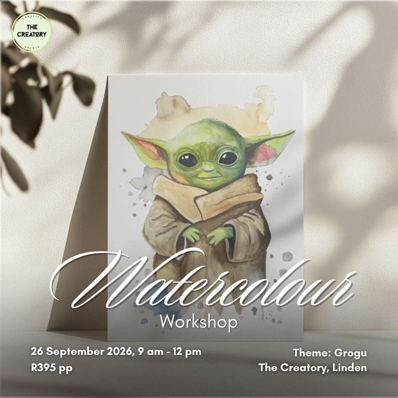 Watercolour Workshop: Grogu - 26 September 2026