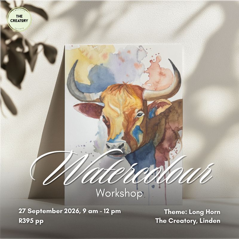 Watercolour Workshop: Long Horn - 27 September 2026
