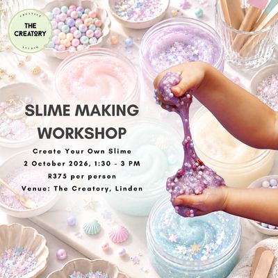 Slime Making Workshop: 2 October 2026