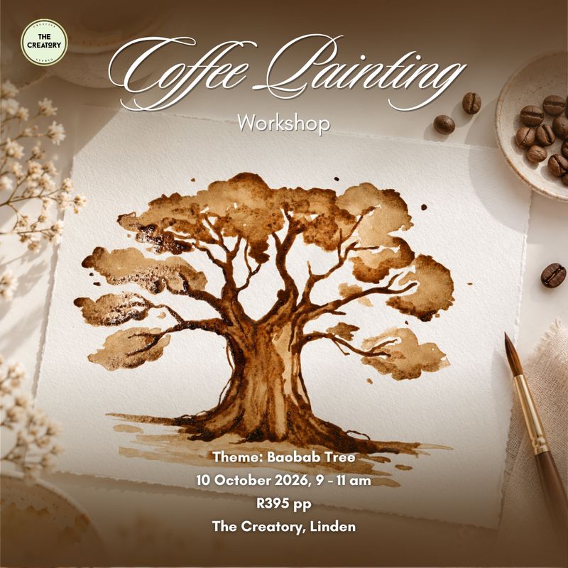 Coffee Painting Workshop: Baobab - 10 October 2026