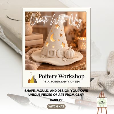 Pottery Workshop: Witch Hat - 18 October 2026