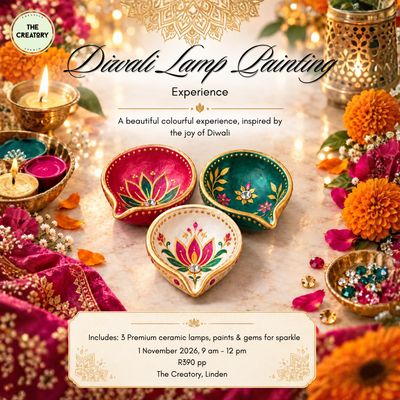 Diwali Lamp Painting Experience - 1 November 2026