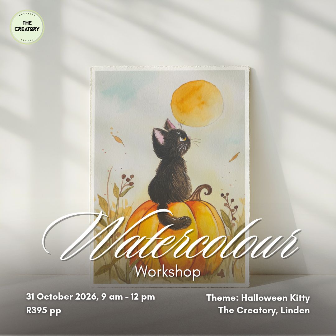 Watercolour Workshop: Halloween Kitty - 31 October 2026