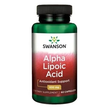 Альфа липоевая кислота (ALA) 600 мг 60 капсул