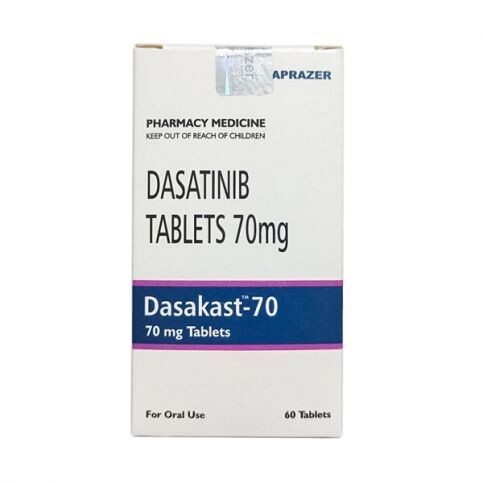 Дазатиниб (Dasakast) 70 мг 60 таб.