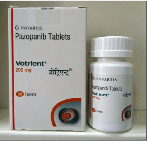 Вотриент (Пазопаниб) 400 мг, 30 таблеток
