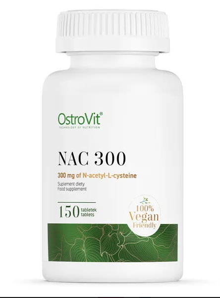 OSTROVIT NAC 300 мг (N-ацетил-L-цистеин) 150 таблеток