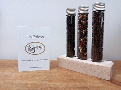 Coffret 3 Tubes "Poivres découverte"