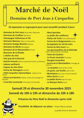 Week-end 29-30 Novembre