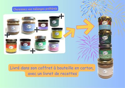 COFFRET 4 POTS AU CHOIX