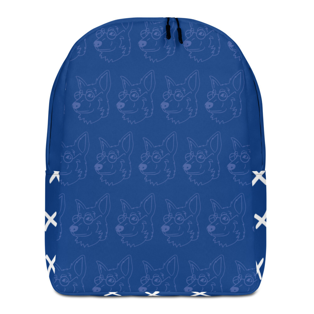 Minimalist Backpack WITH DOGO PRINT STYLE 