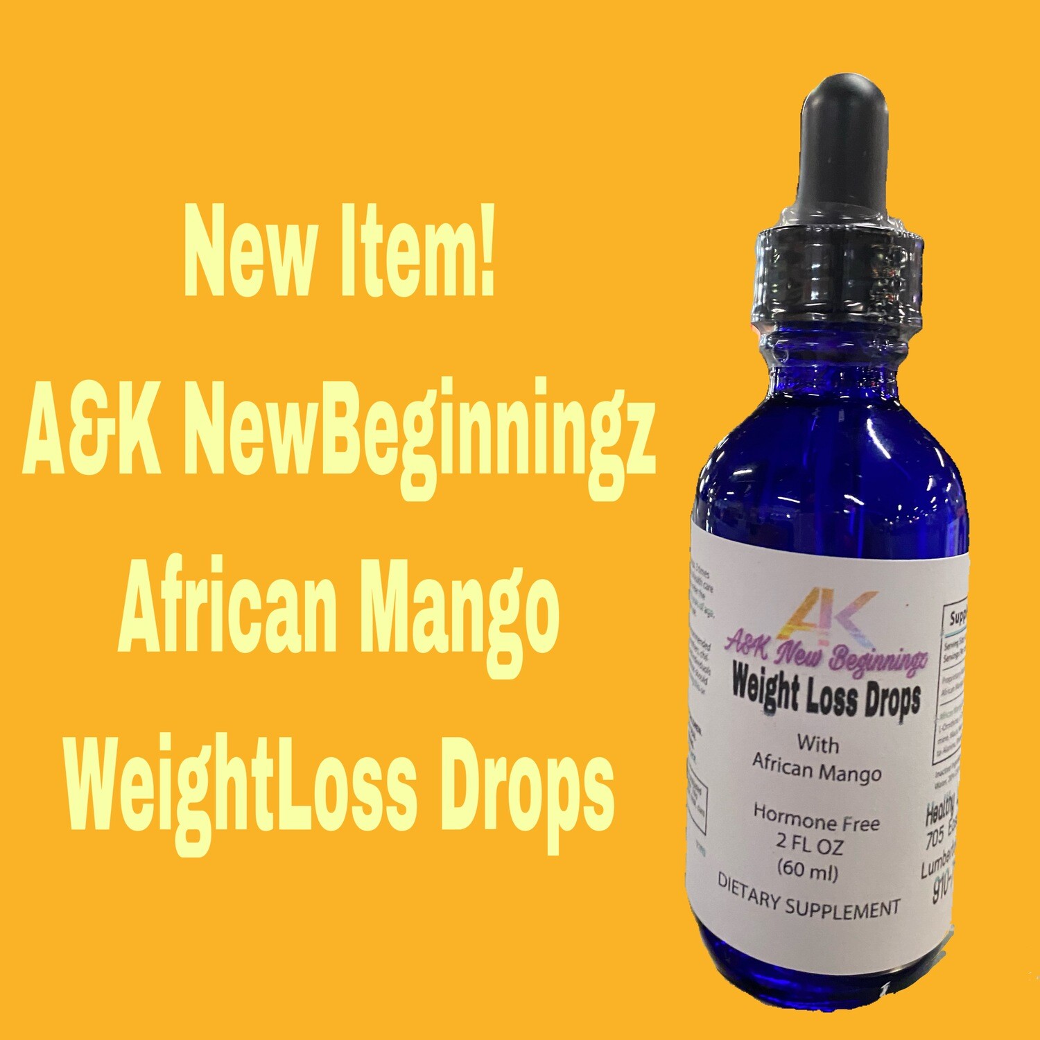 A&amp;K African Mango Slim waist drops