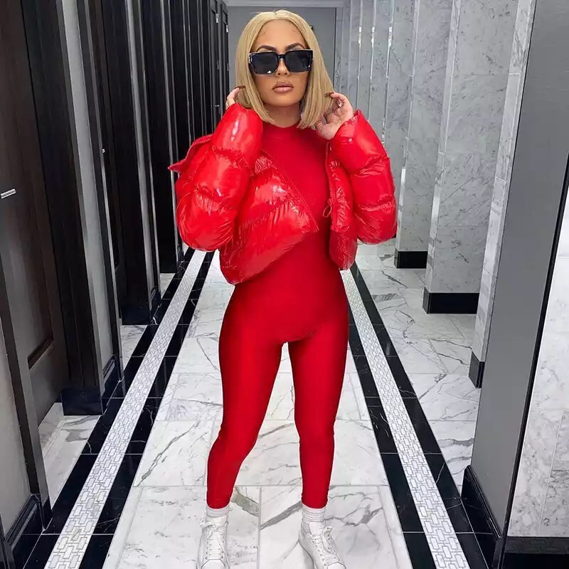 Red Bubble Coat