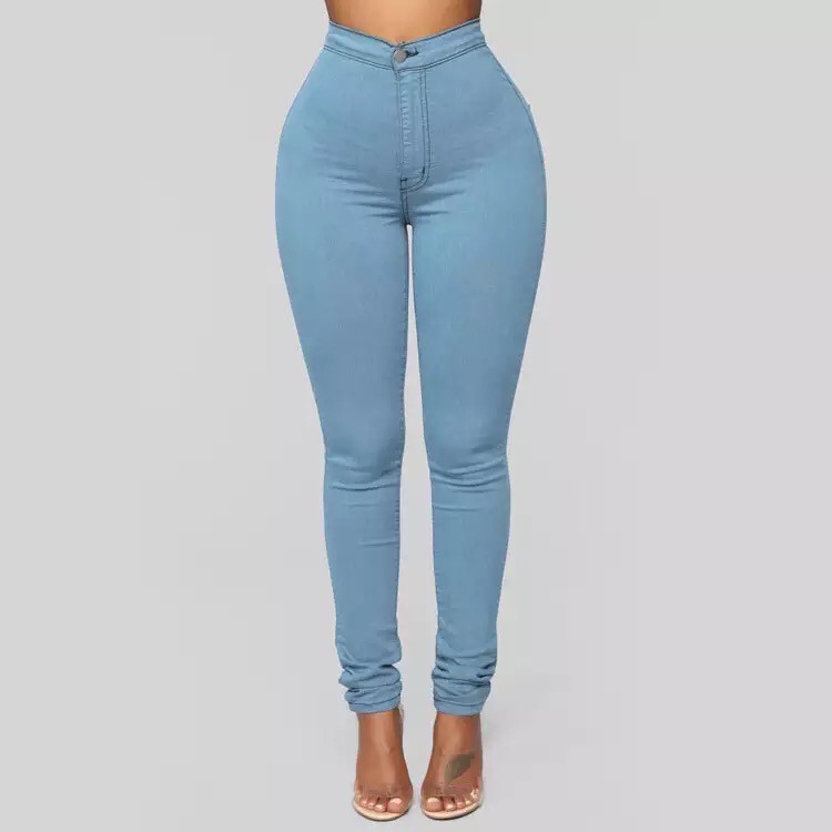 Light High Waist Jeans
