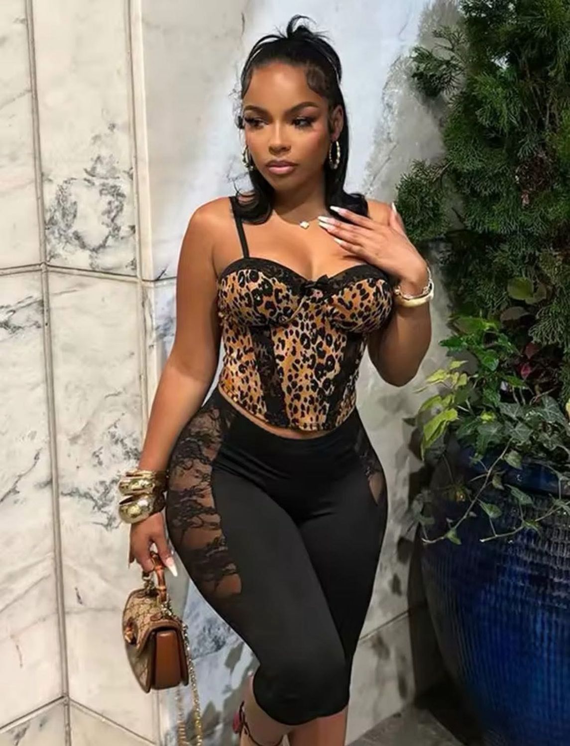 Cheetah Corset