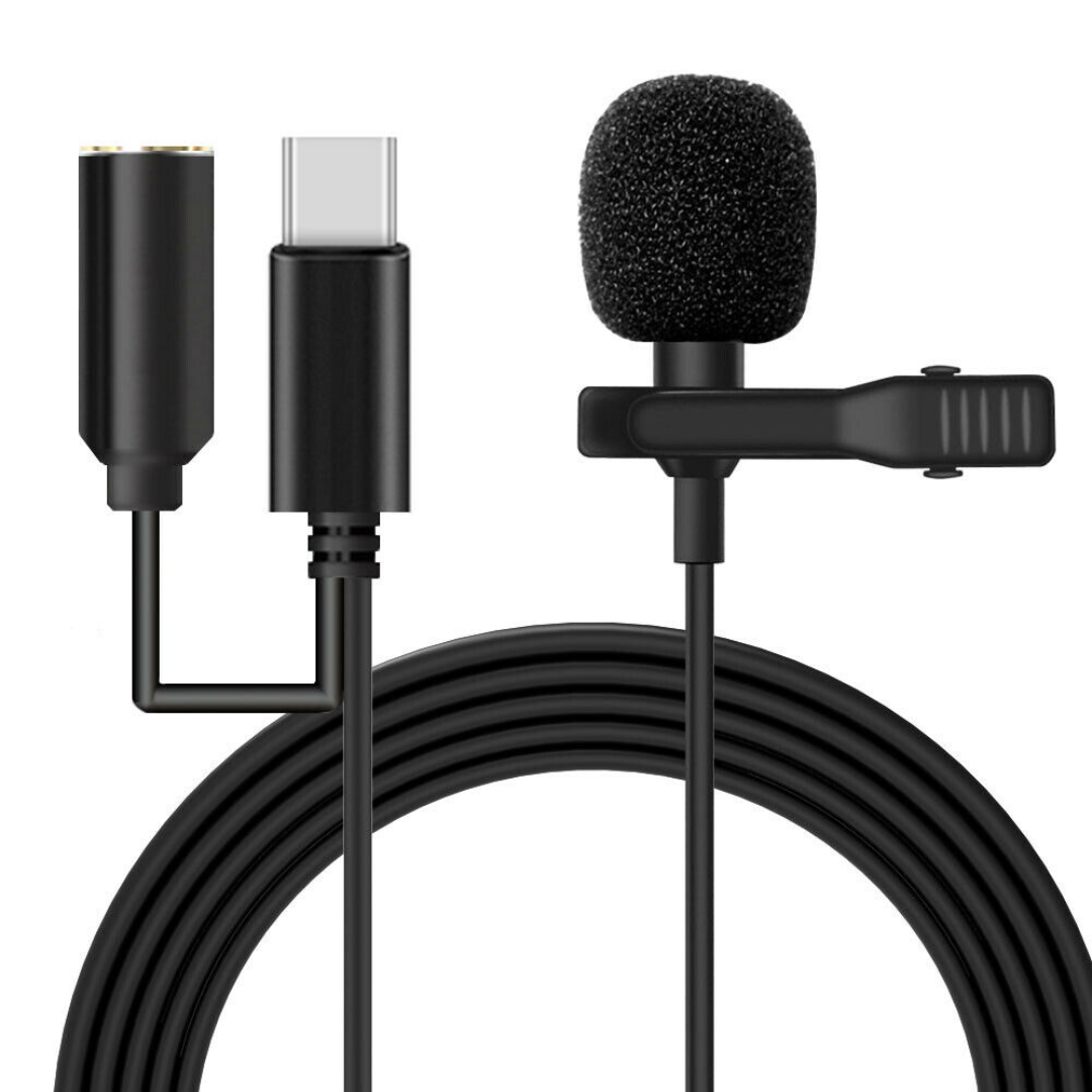 Lavalier Microphone, Connector: USB-C