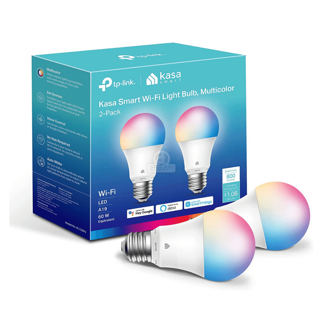 Kasa Smart Wi-Fi Light (2 lights)