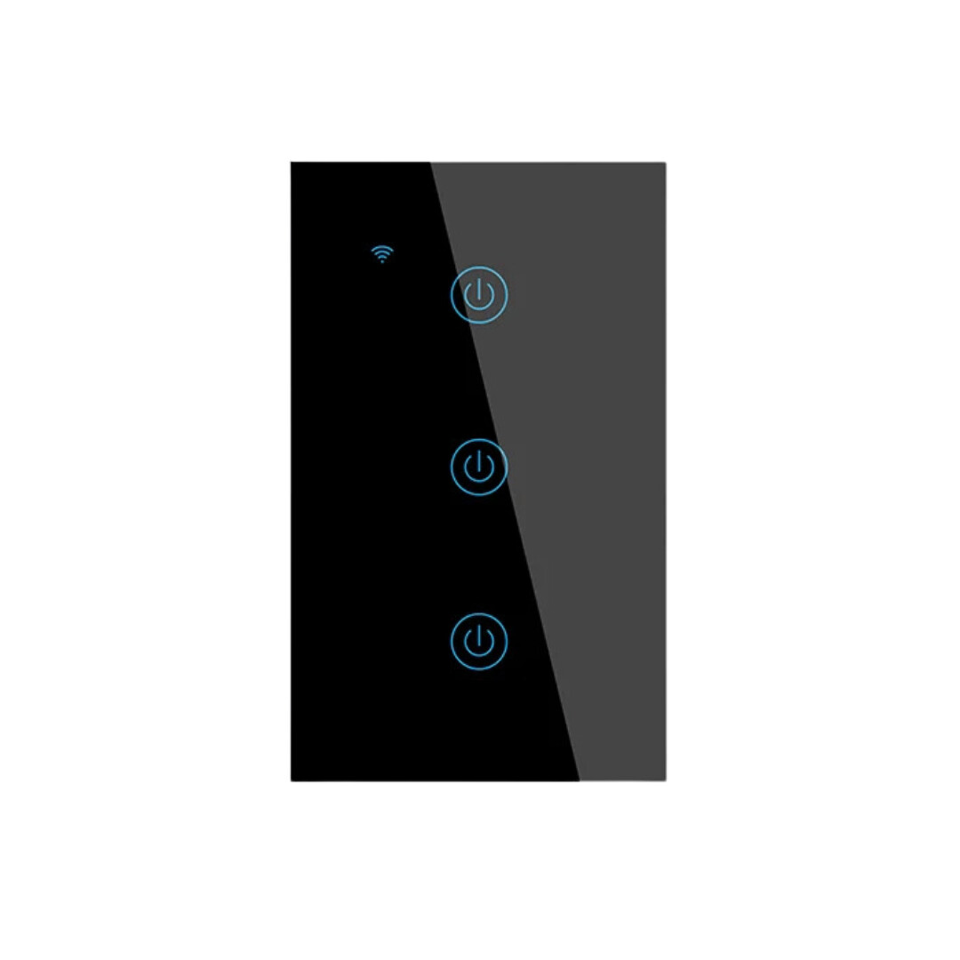 Smart Switch WiFi + Touch Control - 3 Gang