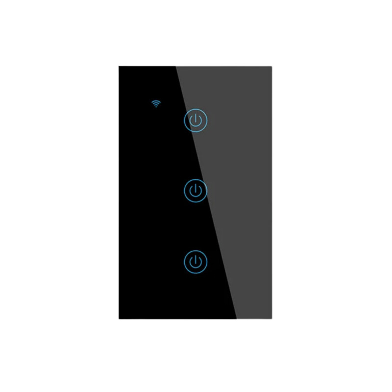 Smart Switch WiFi + Touch Control - 3 Gang