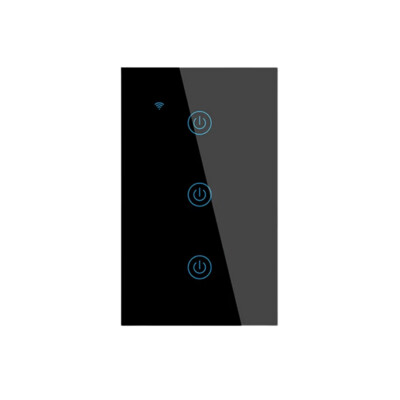 Smart Switch WiFi + Touch Control - 3 Gang