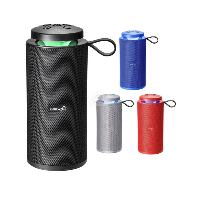 GooBlast Portable Bluetooth Wireless LED Speaker