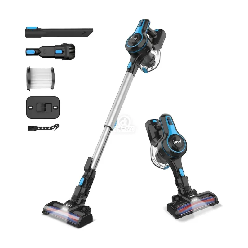 INSE 5T 18KPa Cordless Stick Vacuum