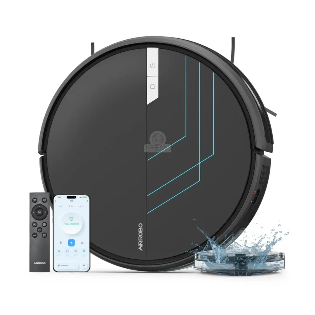 AirRobo P30 3-in-1 Robot Vacuum, Sweeper &amp; Mop Cleaner