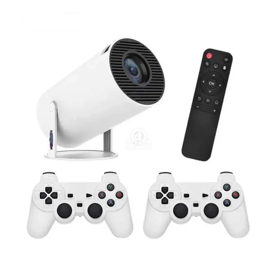 M300 Max Android Gaming Projector with Two Controllers