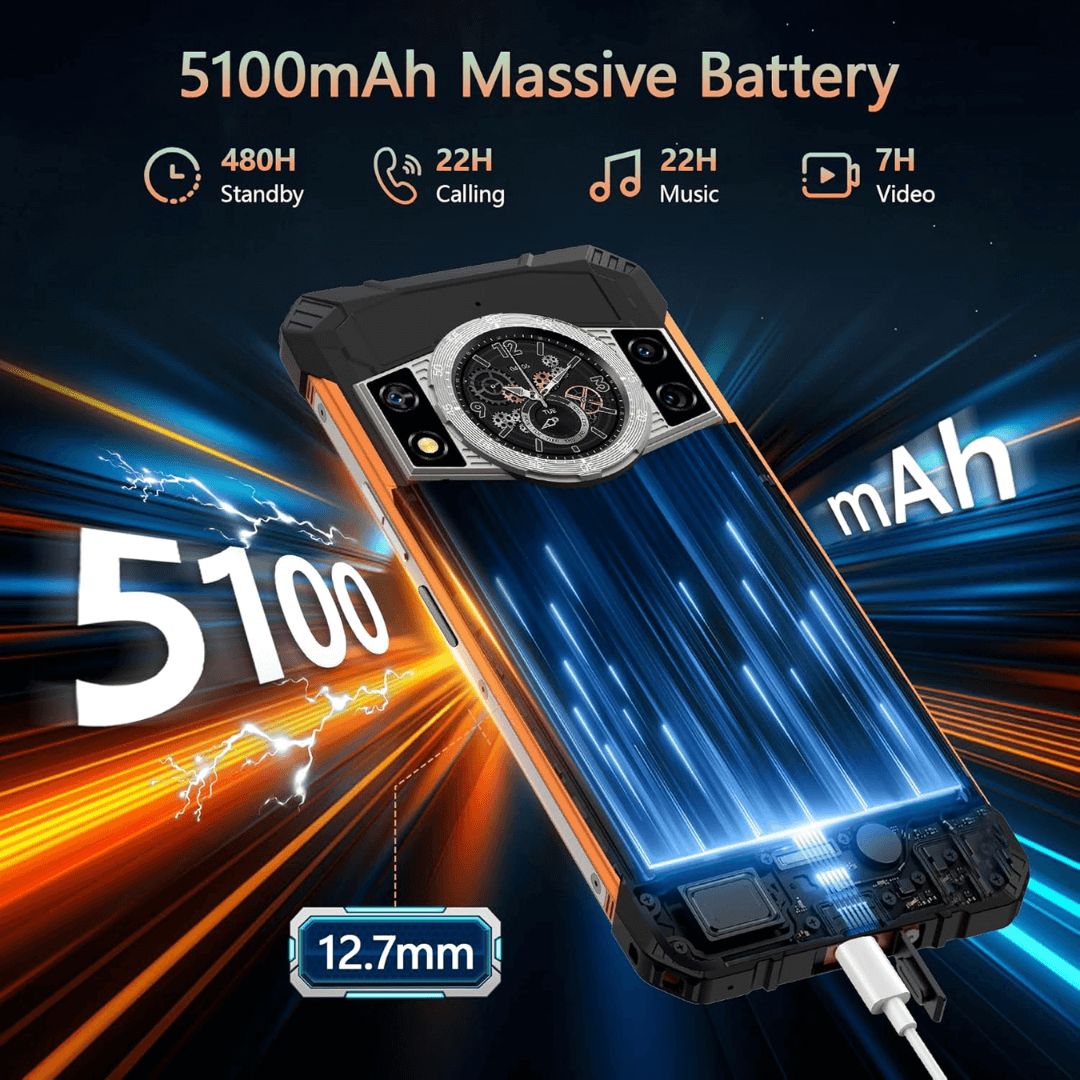 Cubot KingKong Ace 2 – Rugged Android 14 Phone Trinidad