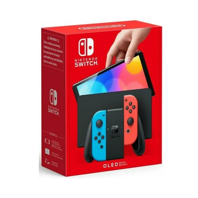 Nintendo Switch OLED Blue and Red