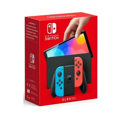Nintendo Switch OLED Blue and Red