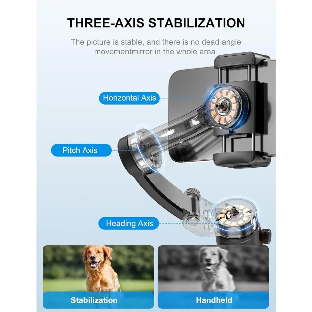 TOKQI M02 Handheld Smartphone Gimbal Stabilizer
