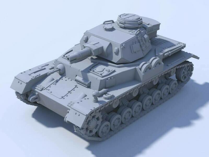 Panzer IV Ausf F1 - 1/56 Scale