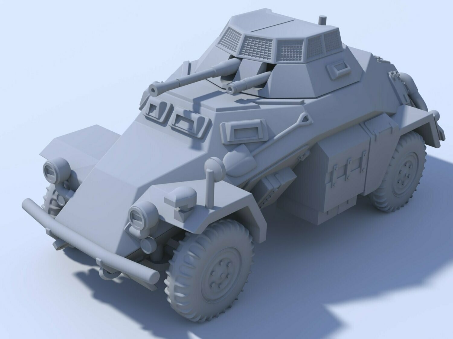 SdKfz. 222 - 1/56 Scale
